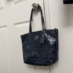 COACH Patent Leather Tote Bag