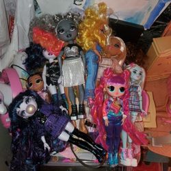 Rainbow/Shadow High And LOL Doll Bundle