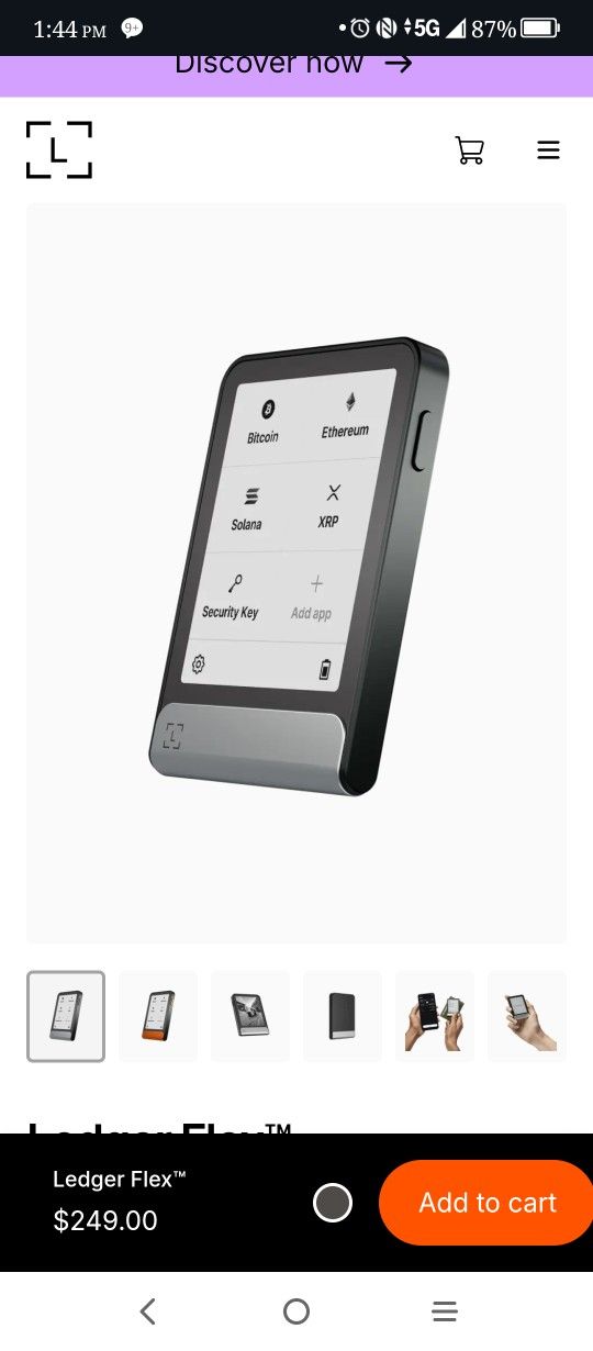 Ledger Flex