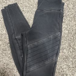 Black/Dark Grey Mossimo Leggings Size XS