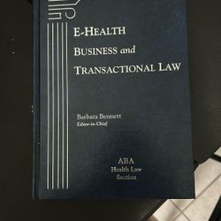 E-Health Business and Transactional Law