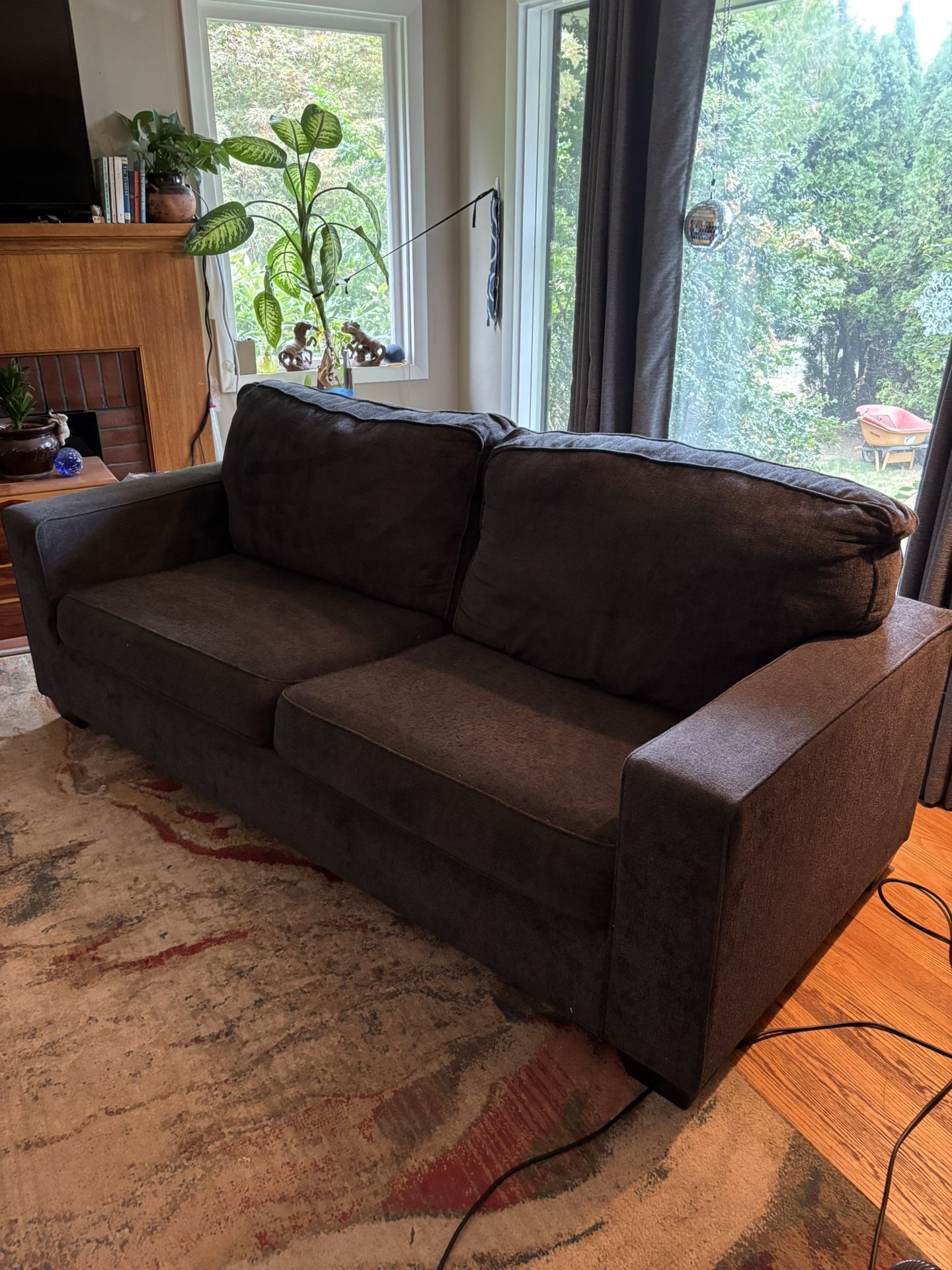 Dark Grey Couch