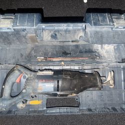 BOSCH RS20 CORDED RECIPROCATING SAW WITH CASE