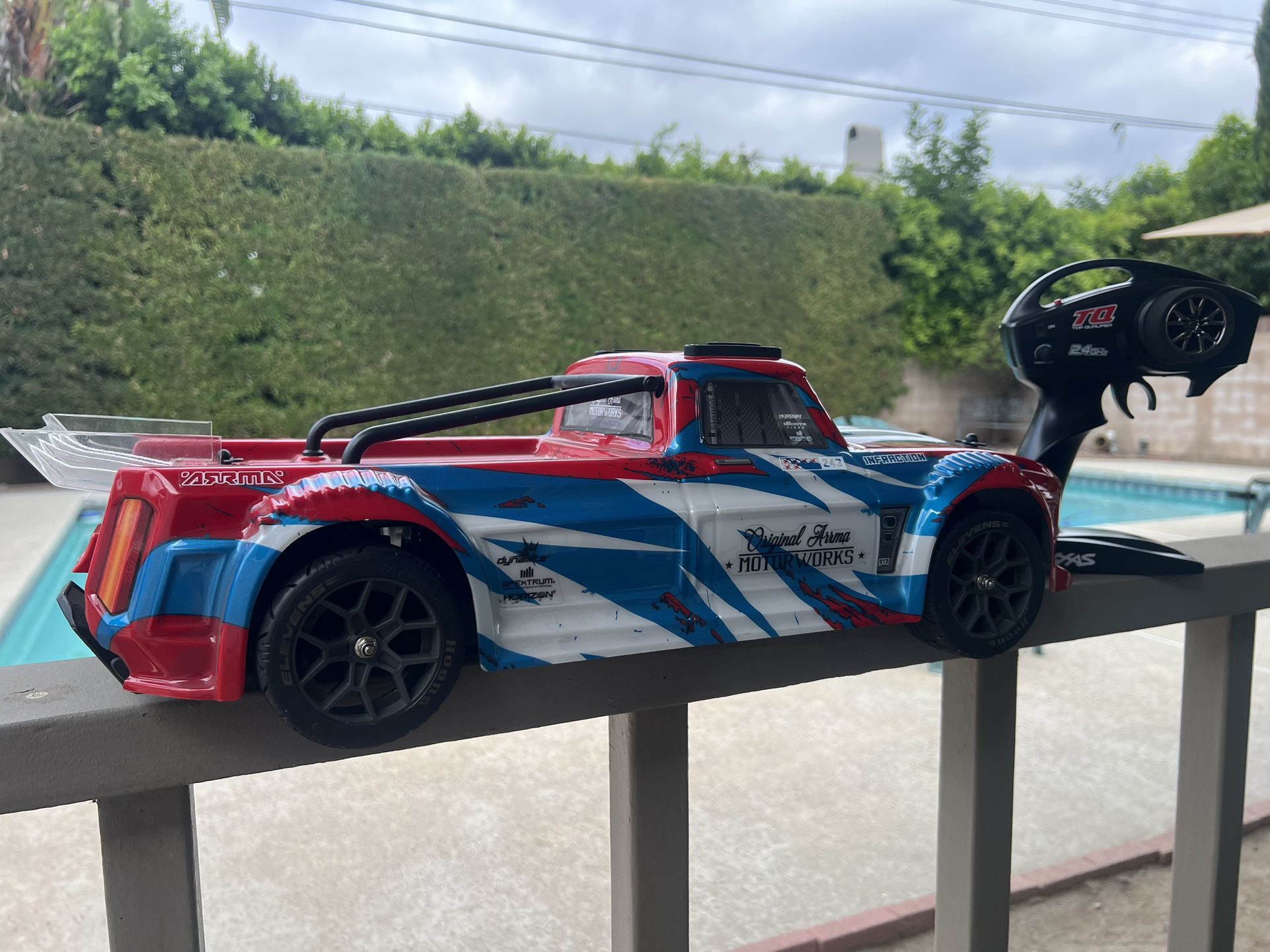 10th Scale Arrma Infraction With Hobby Wing Motor And Esc