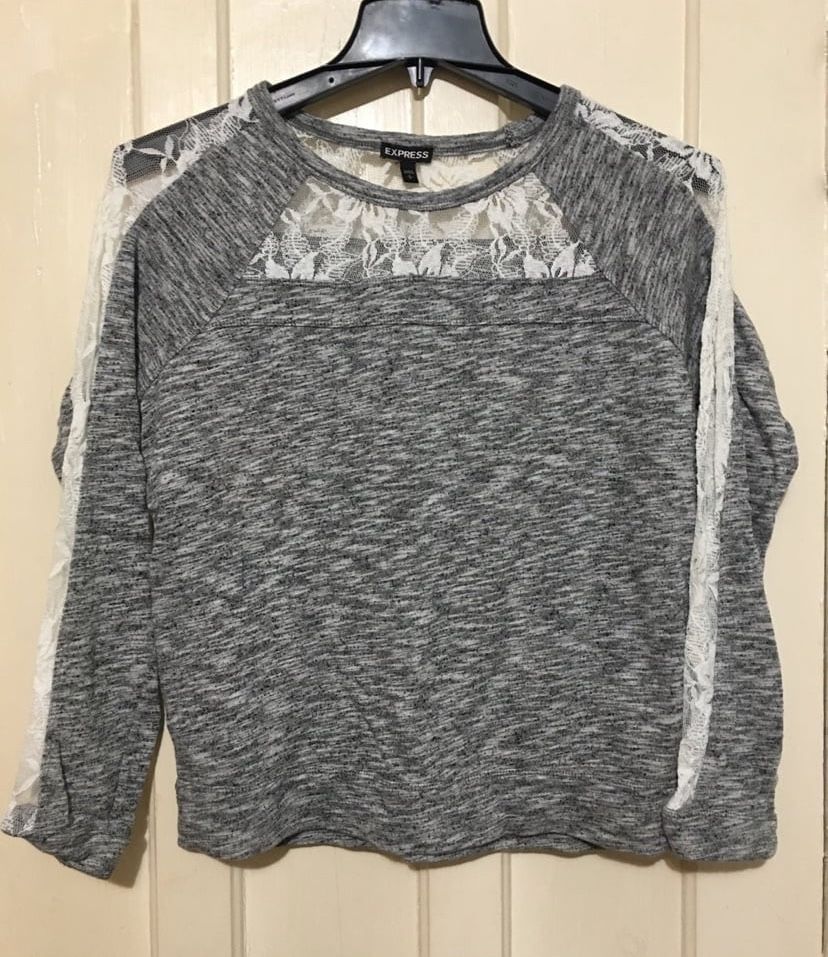Express lace cutout woman’s to small petite