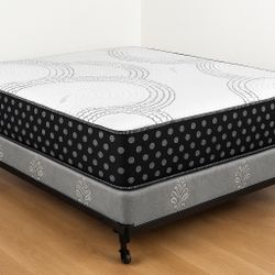 Queen Mattress + Bed Frame – Twin/Full/Queen/King – Delivery Today (D(M)V) 
