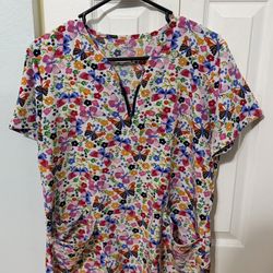 Character scrub tops