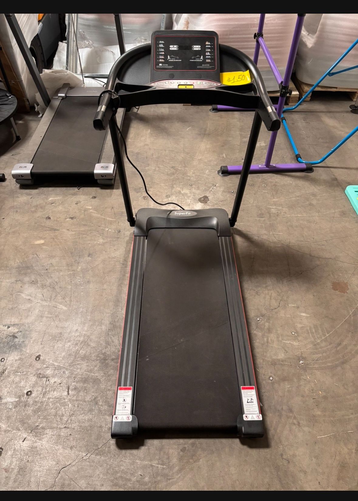 On Sale!! As Is!!! 2.25HP Electric Folding Treadmill
