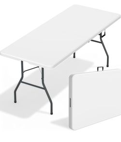 3 folding tables 6 feet wide , vendor start up perfect