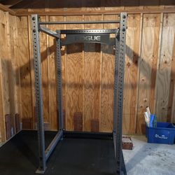 Rogue RML-490C Power Rack - MG Gun Metal w/ Numbered Uprights