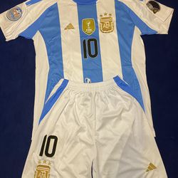 Messi New Kids Argentina Jerseys 
