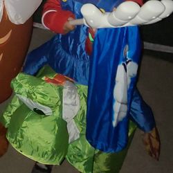🎃👻COSTUME INFLATABLE SUPER MARIO👻🎃