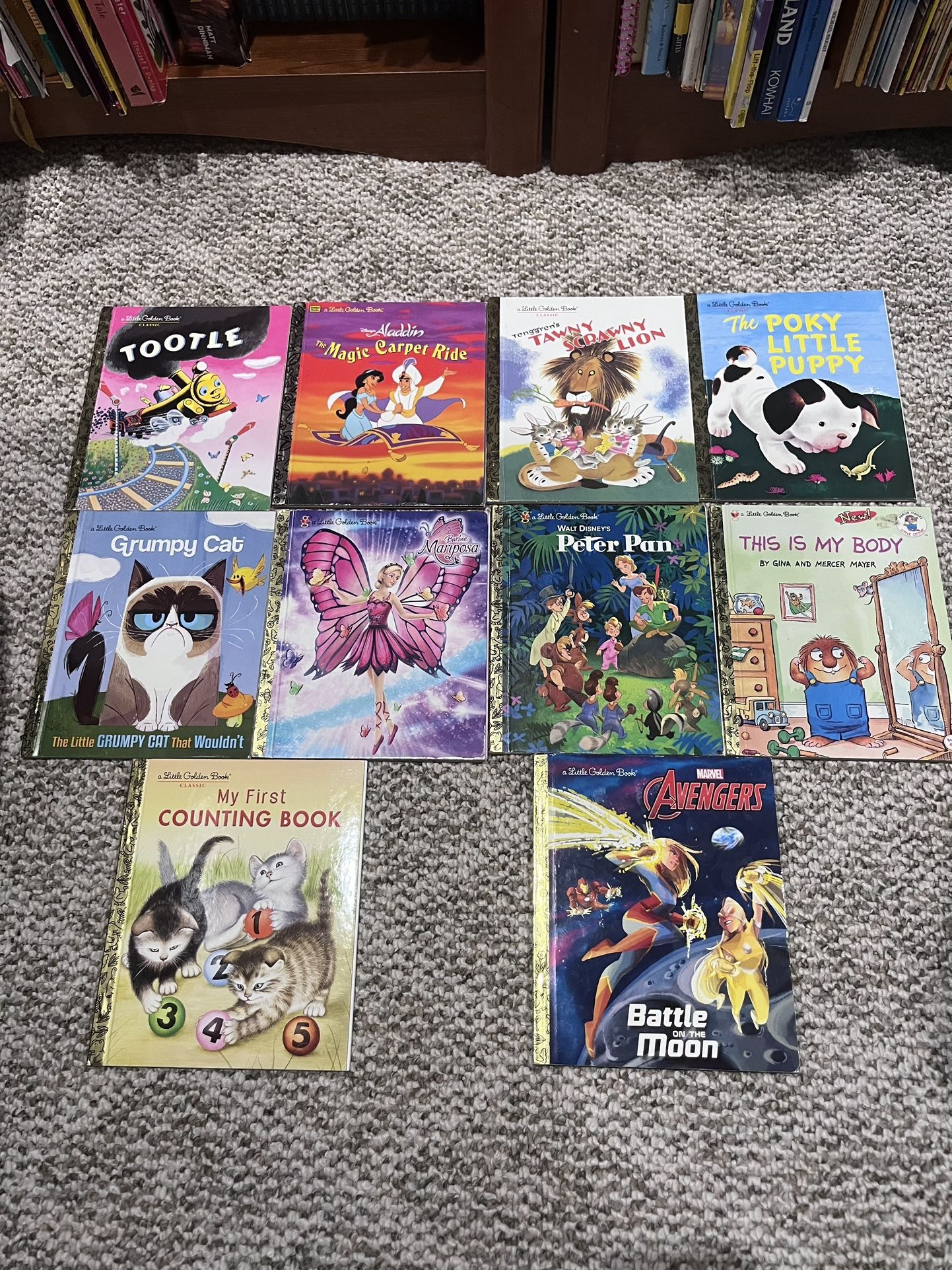 10 Little Golden Books