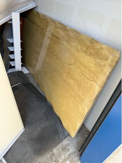 Solid Stone Marble / Travertine Table - Heavy, Luxury Piece
