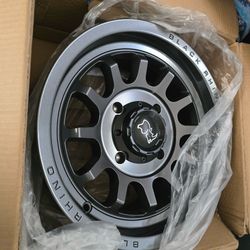 4 NEW UTV WHEELS 15X7 4X137 $790