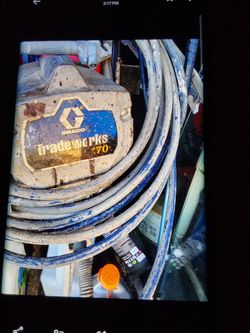 Graco tradeworks paint sprayer