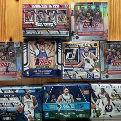 Mega Boxes Blaster Boxes Hangar Boxes Basketball Football Baseball Soccer UFC See Pics . Prices Very 