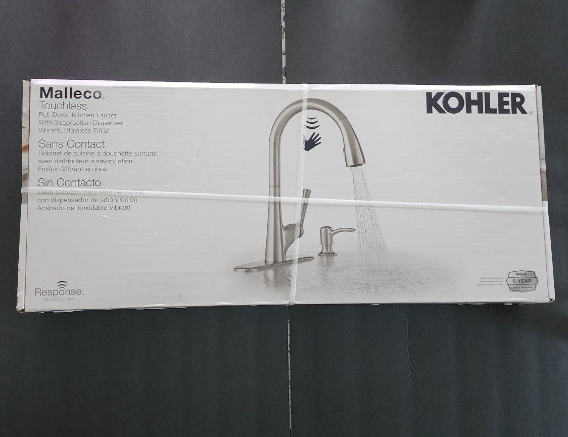 Kohler R77748-SD-VS Malleco Touchless Pull Down Kitchen Sink