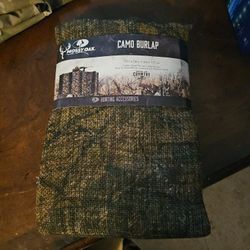 Mossy Oak Camo Burlap 12ftx54inch