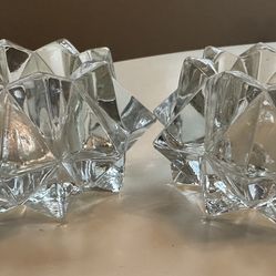 Crystal Votive holders 