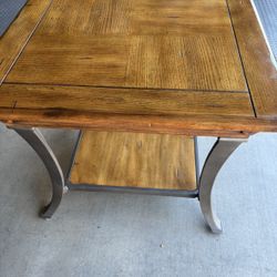 Set Coffee Table And Two End Tables