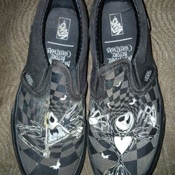Nightmare Before Christmas Vans Shoes Size 3