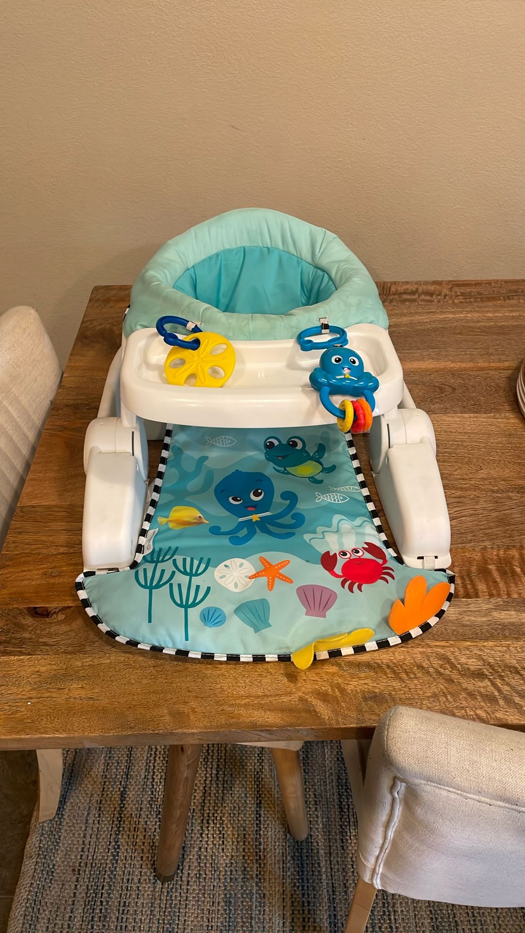 Baby Einstein 2 in 1 Sit Up Infant Floor Seat