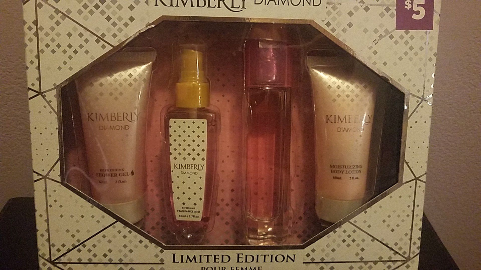 Kimberly Diamond 4 pc Gift Set