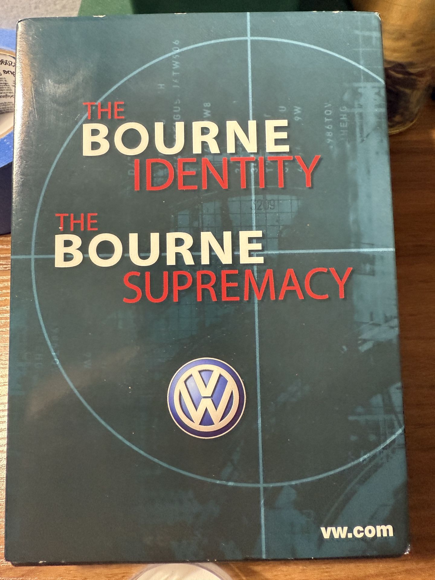 BOURNE IDENTITY / SUPREMACY VW SPECIAL SET DVDs