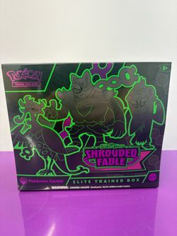 Pokémon Scarlet & Violet Shrouded Fable Elite Trainer Box