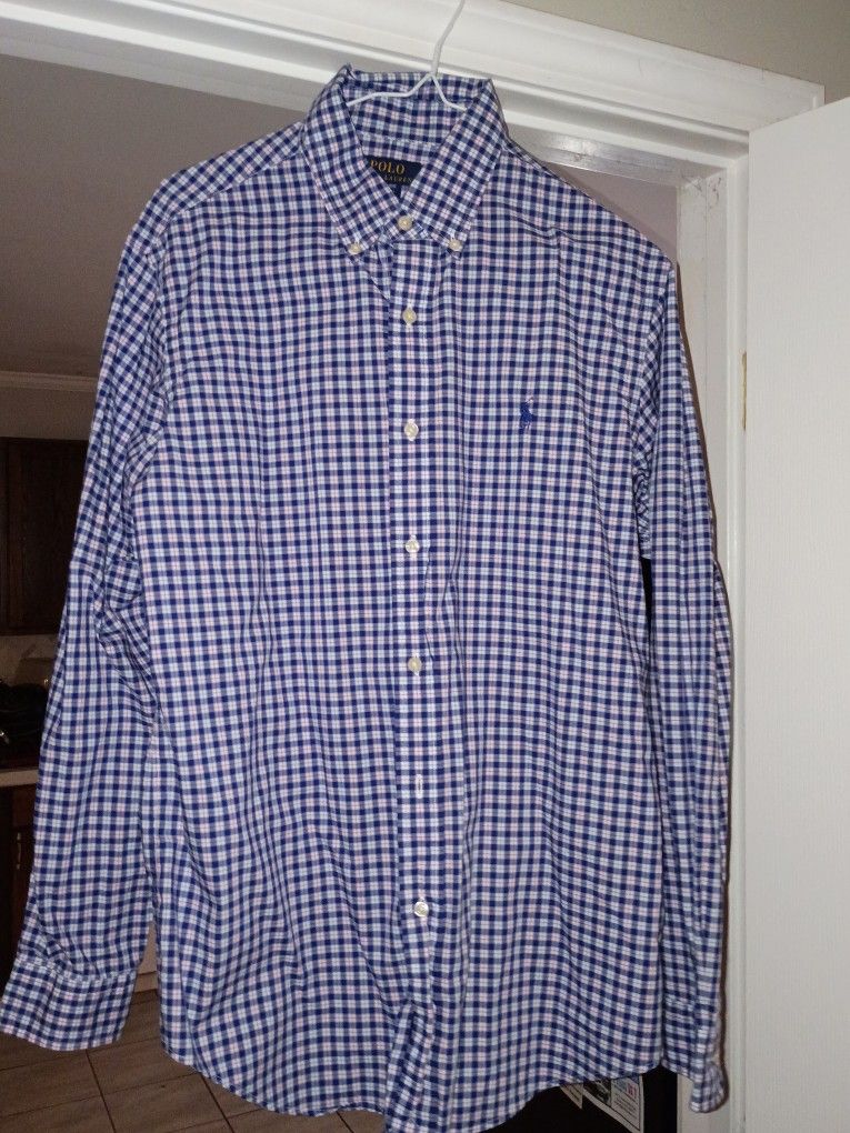 Ralph Lauren Polo Size Med And Large Excellent Condition