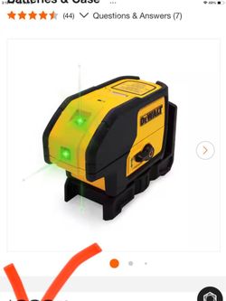 DEWALT 100 ft. Green Self-Leveling 3-Spot Laser Level with case