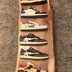 Travis Scott X Bape IndigoStudio Jordan 