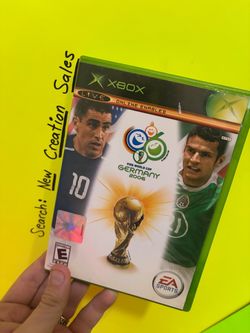 Like-NEW DISC FIFA World Cup Germany 2006 Original Xbox Microsoft EA Sports Soccer Football Video Game Retro Console International Teams Tournament