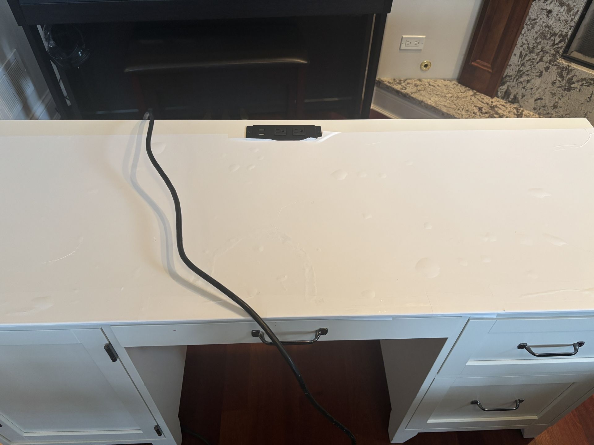 Free Pottery Barn White Desk