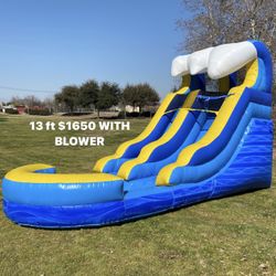 Brand New Waterslide Bounce House 