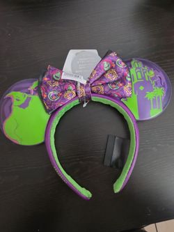 Disney DCA Oogie Boogie Bash 2025 Minnie Ears.