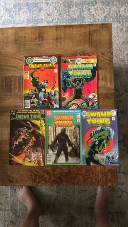 Vintage DC Swamp Thing lot