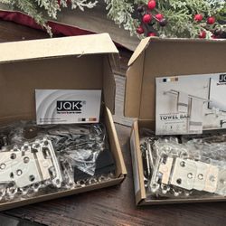 JQK Stainless Steel Bathroom Hardware Set – New in Box