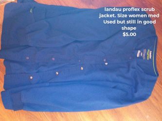 Galaxy Blue Scrub Jacket