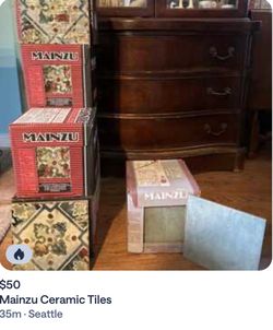 8 X 8 Decorative Tiles From Spain