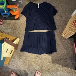 Auden Navy Blue Pajamas Set