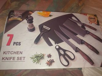7 Piece Kitchen Knife Set