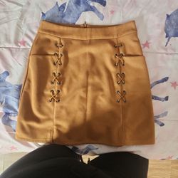 Yukiwi Skirt, Brownish Color, Size S