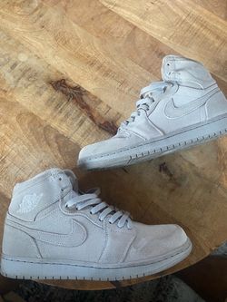 Nike Air Jordan 1 Retro High OG “ Grey Suede” Sz 10