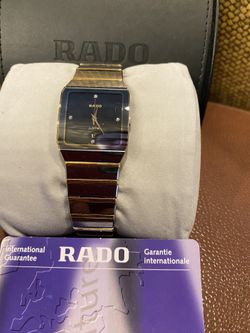 RADO Black Ceramic Diamond Cut Men’s 