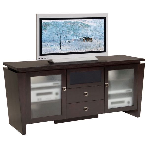 70” Classic Modern Tv Stand In Wenge