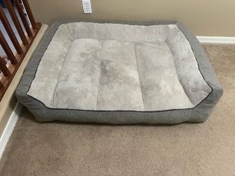 Large Plush Dog Bed