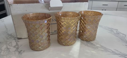 Princes hause 3 mosaico votive holders