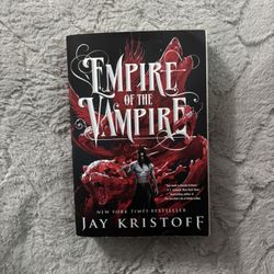 Empire of the Vampire by Jay Kristoff (book 1)